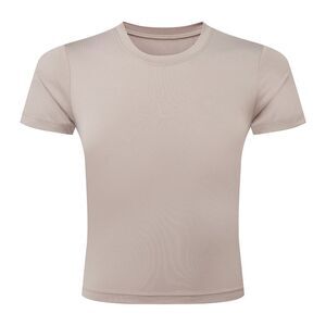 TriDri Womens/Ladies Recycled Fitted Top / Stone